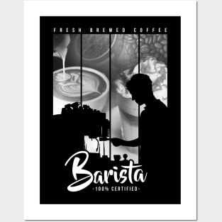 Certified Barista Posters and Art